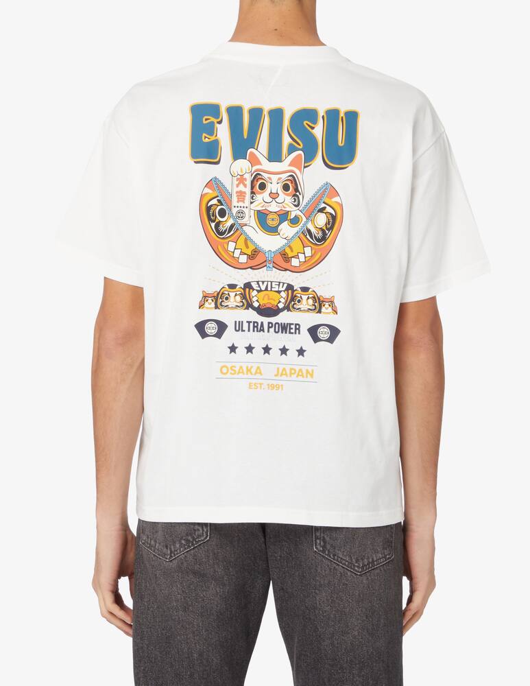 rinascente Evisu Maglietta loghino - Bianco