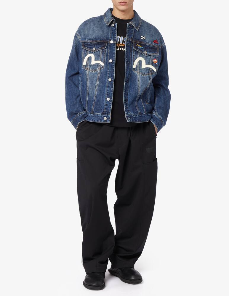 rinascente Evisu Giacca jeand inari mask