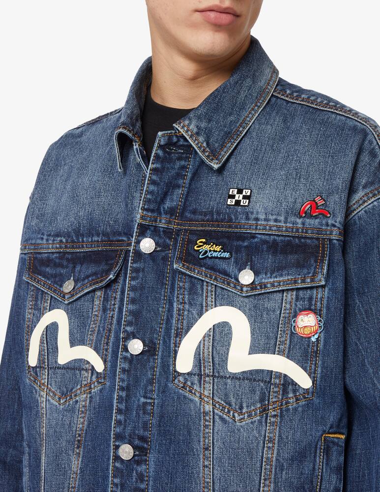 rinascente Evisu Giacca jeand inari mask