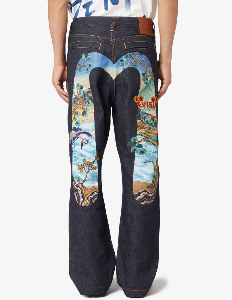 rinascente Evisu Jeans crane&gold coins