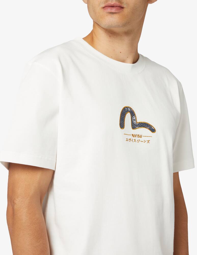 rinascente Evisu Maglietta seagull&kamon