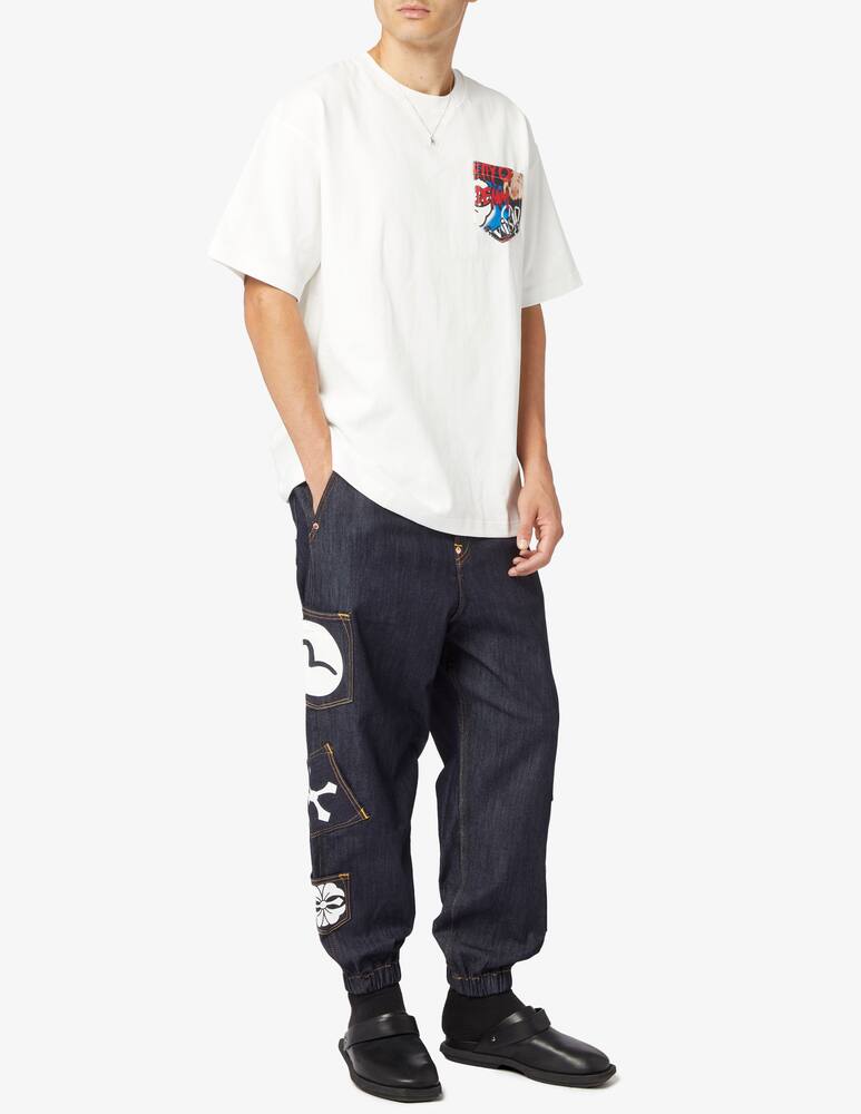 rinascente Evisu Kamon&seagull t-shirt