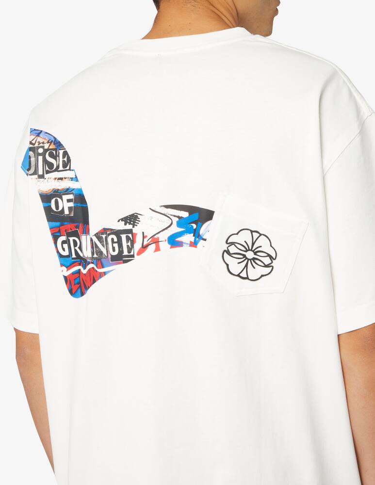 rinascente Evisu Kamon&seagull t-shirt