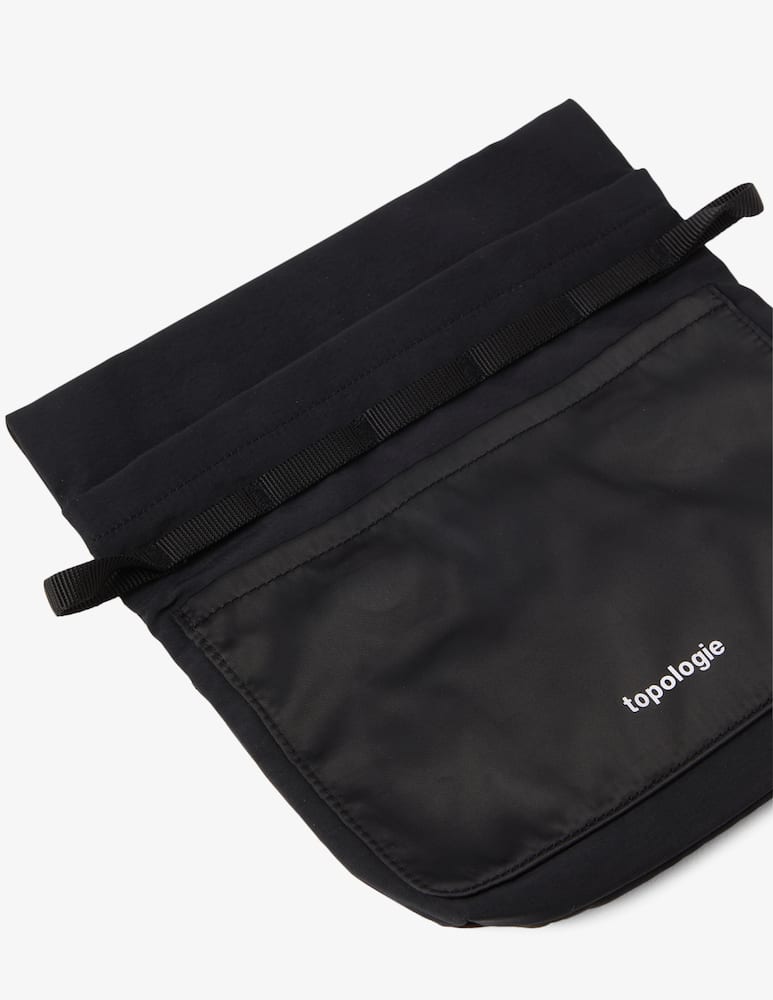 rinascente Topologie Wares bags musette mini black light + satin