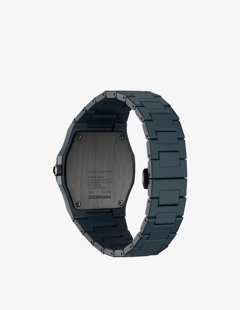 rinascente D1 Milano Polycarbon Diver Blue&Black Orologio