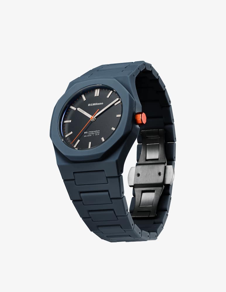 rinascente D1 Milano Polycarbon Blue Orologio