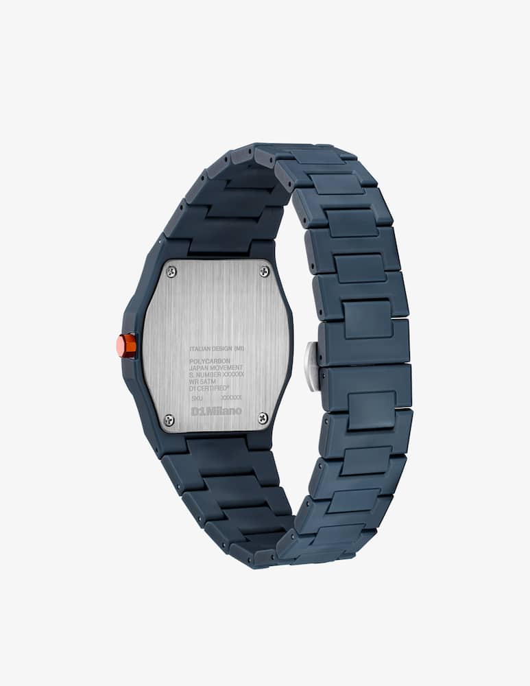 rinascente D1 Milano Polycarbon Blue Orologio