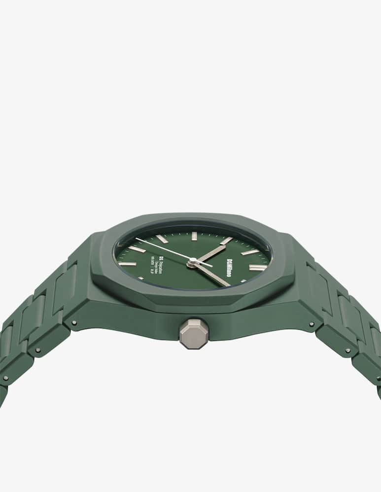 rinascente D1 Milano Polycarbon Dark Green Orologio