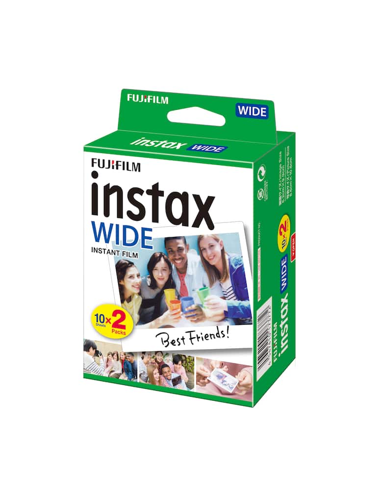 rinascente Fujifilm Colorfilm Instax Reg.Glossy(10X2/Pk) - White