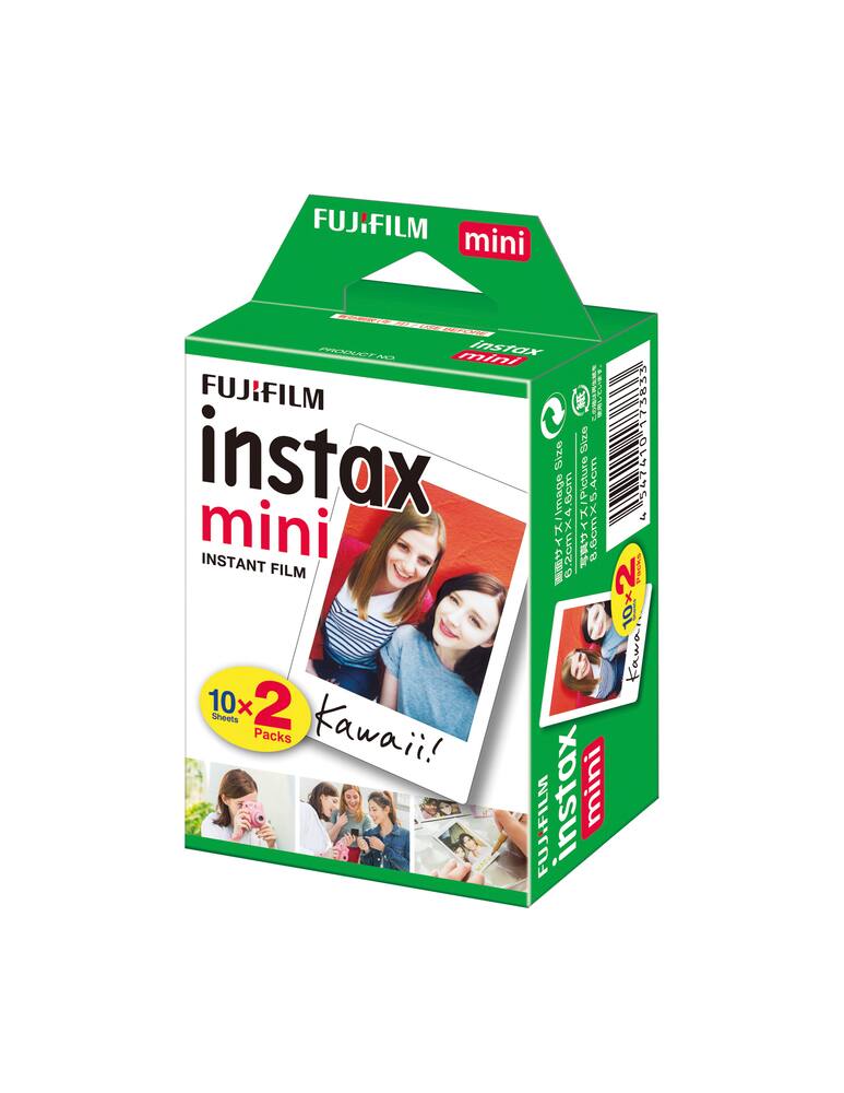 rinascente Fujifilm Instax Film Mini Eu 2 Glossy(10X2/Pk) - White