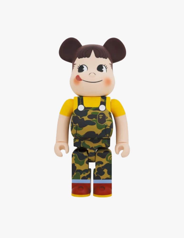Medicom Toy Bearbrick 1000% Bape X Peko-Chan Green - immagine 1 Medicom Toy Bearbrick 1000% Bape X Peko-Chan Green - immagine 1