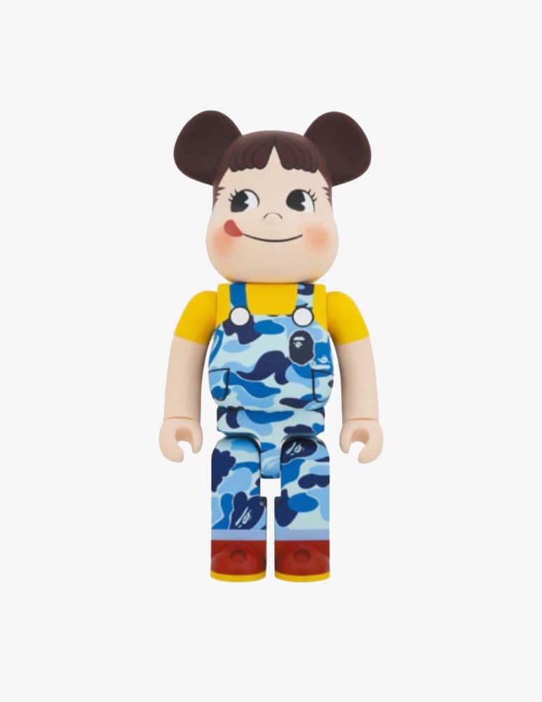 Medicom Toy Bearbrick 1000% Bape X Peko-Chan Blue - immagine 1 Medicom Toy Bearbrick 1000% Bape X Peko-Chan Blue - immagine 1