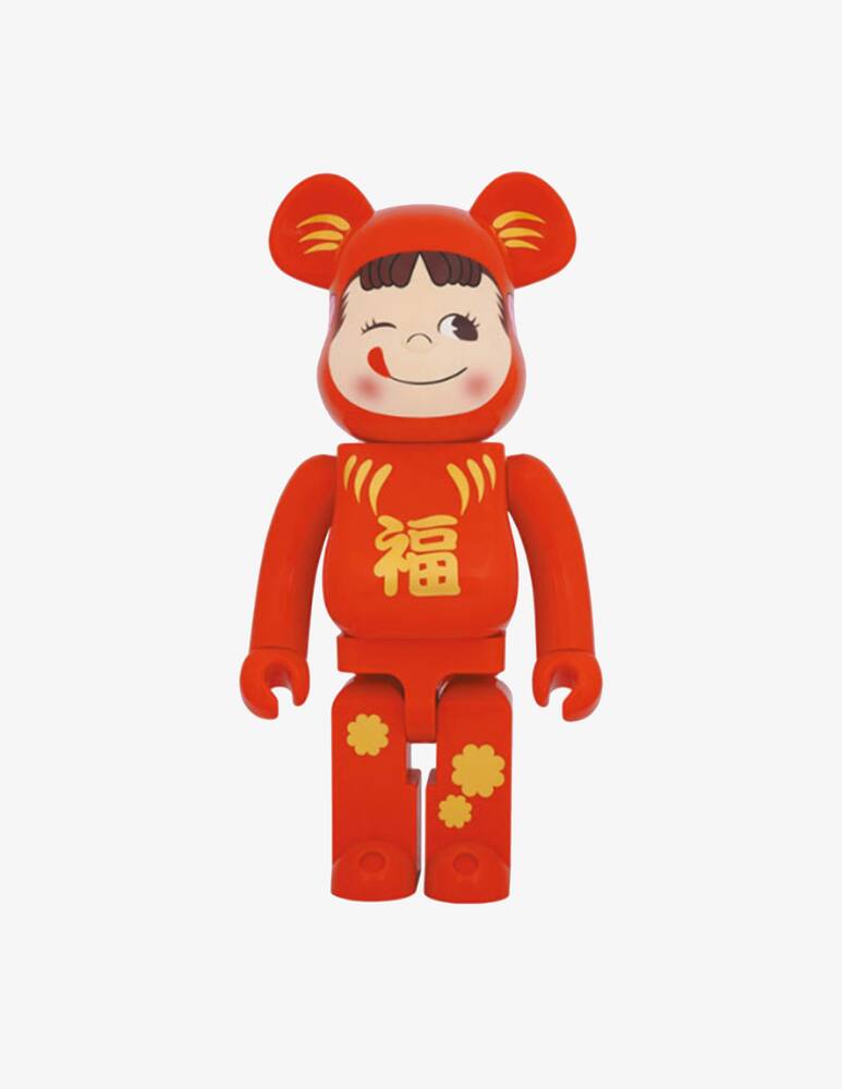 Medicom Toy Bearbrick 1000% Daruma X Peko-Chan-Red - immagine 1 Medicom Toy Bearbrick 1000% Daruma X Peko-Chan-Red - immagine 1