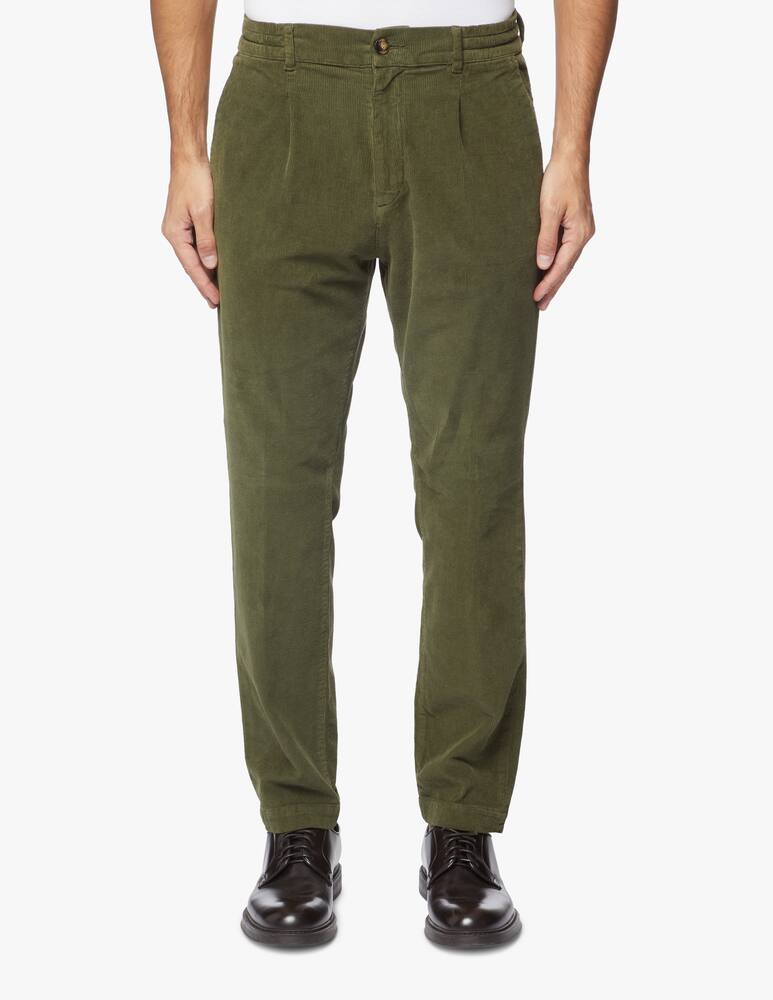 rinascente Cruna Velvet coulisse trousers