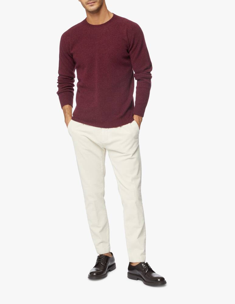 rinascente Cruna Velvet coulisse trousers