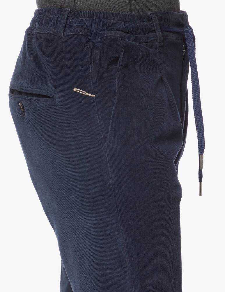 rinascente Cruna Velvet coulisse trousers