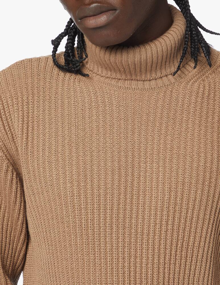 rinascente Cruna Maglia a collo alto a coste