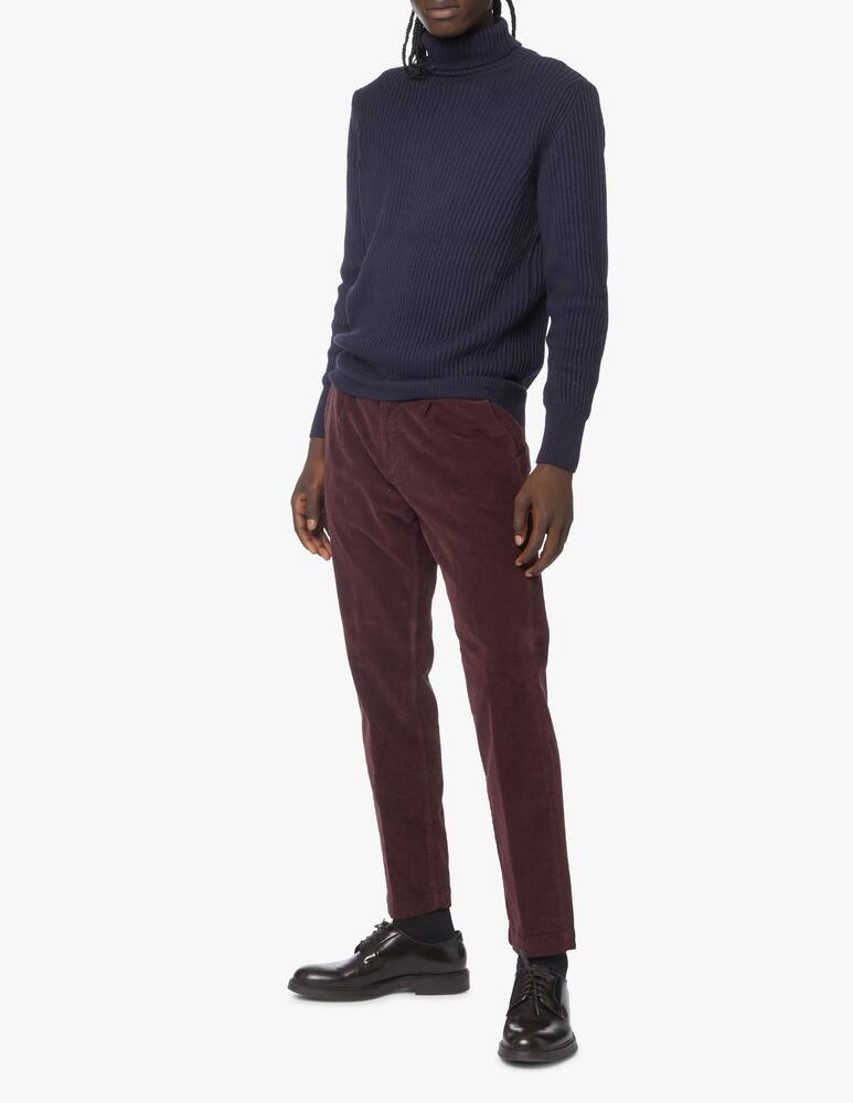 rinascente Cruna Ribbed turtleneck jumper