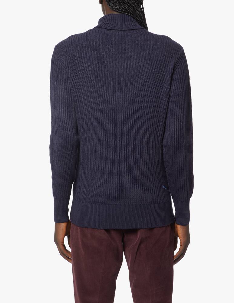 Cruna Ribbed turtleneck jumper - picture 3 Cruna Ribbed turtleneck jumper - picture 3