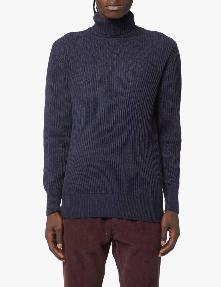 Cruna Ribbed turtleneck jumper - picture 4 Cruna Ribbed turtleneck jumper - picture 4