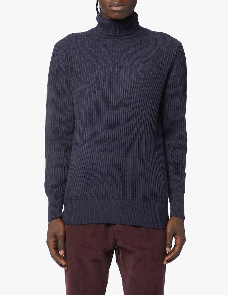 rinascente Cruna Ribbed turtleneck jumper