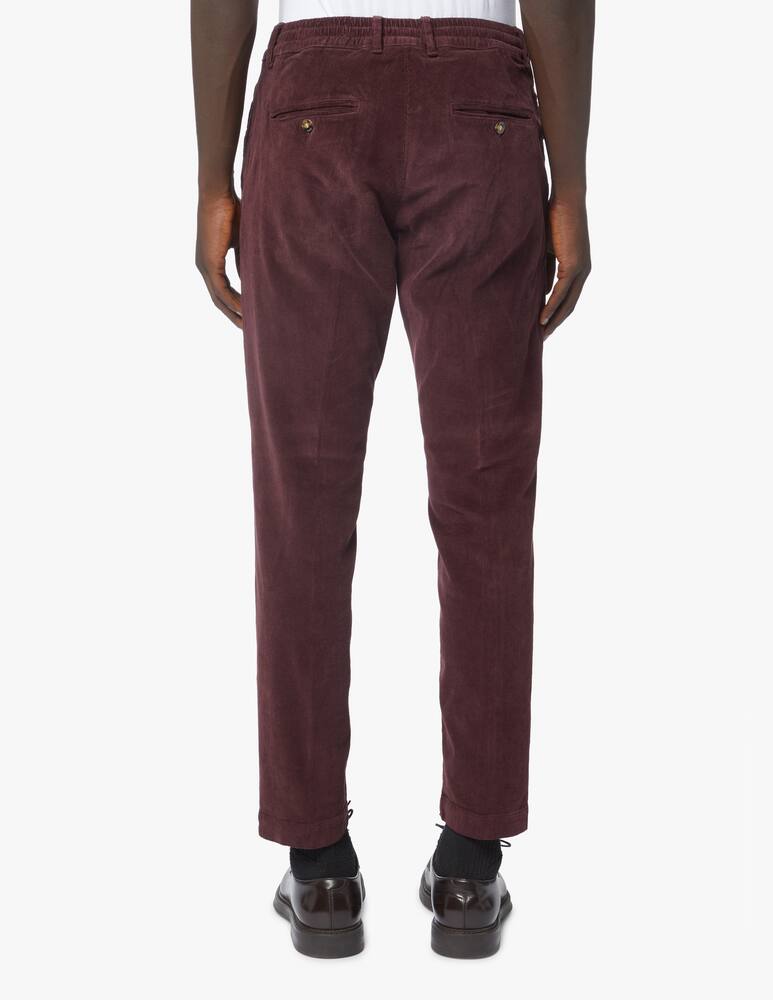 rinascente Cruna Pantalone coulisse in velluto