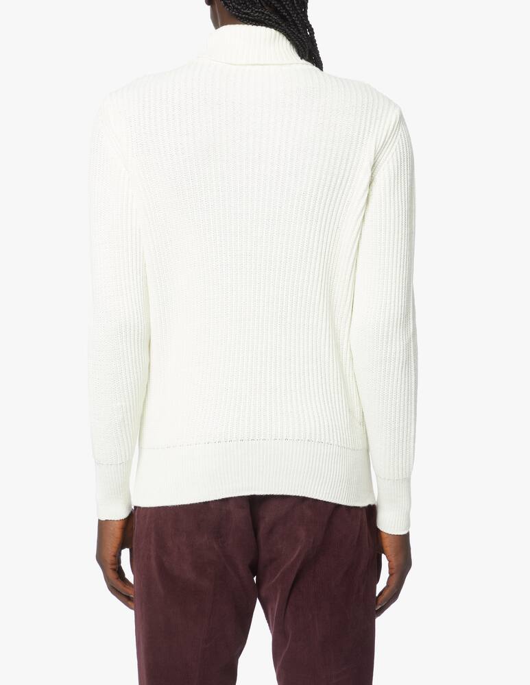 rinascente Cruna Ribbed turtleneck jumper
