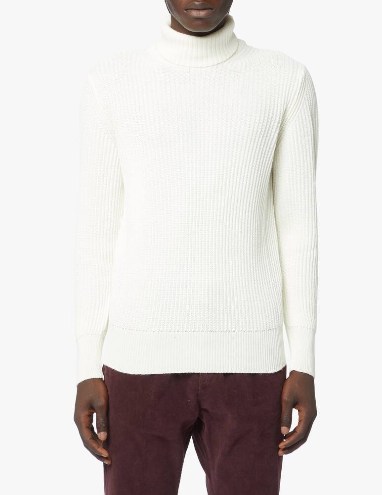rinascente Cruna Ribbed turtleneck jumper