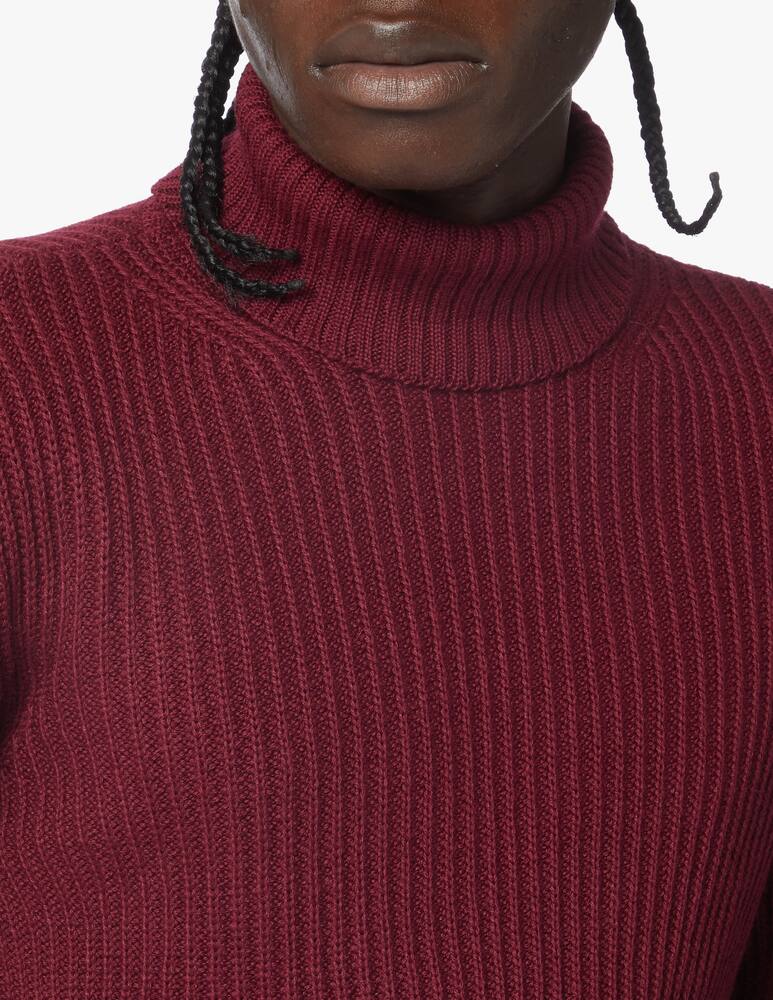 rinascente Cruna Ribbed turtleneck jumper