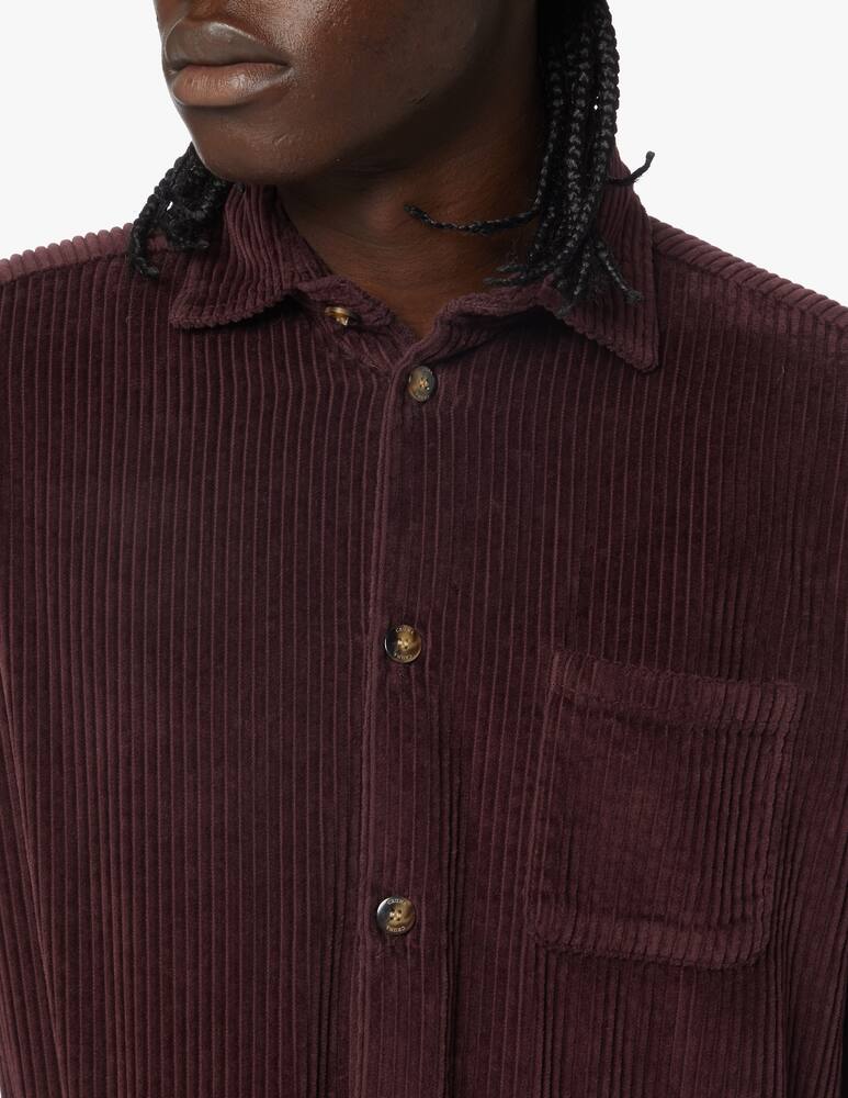 rinascente Cruna Velvet rock climber overshirt