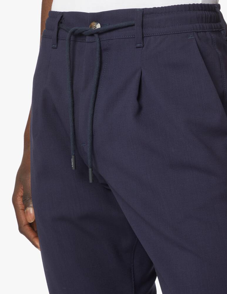 rinascente Cruna Pantalone mitte 916 fresco lana - blu