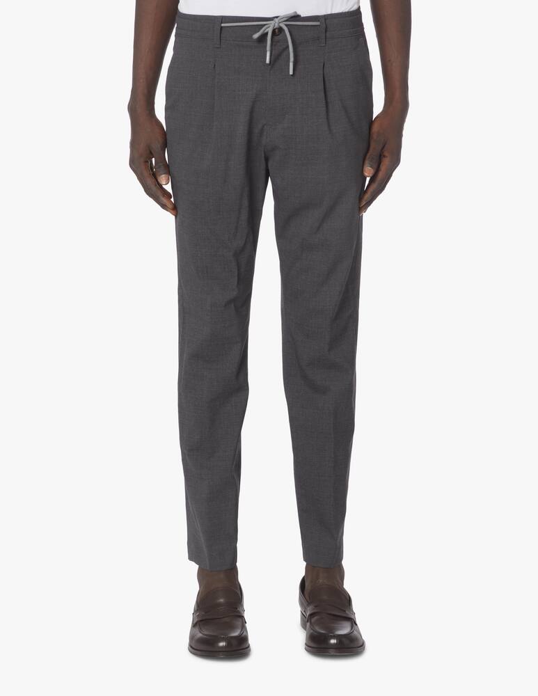 rinascente Cruna Wool 916 mitte pants - grey