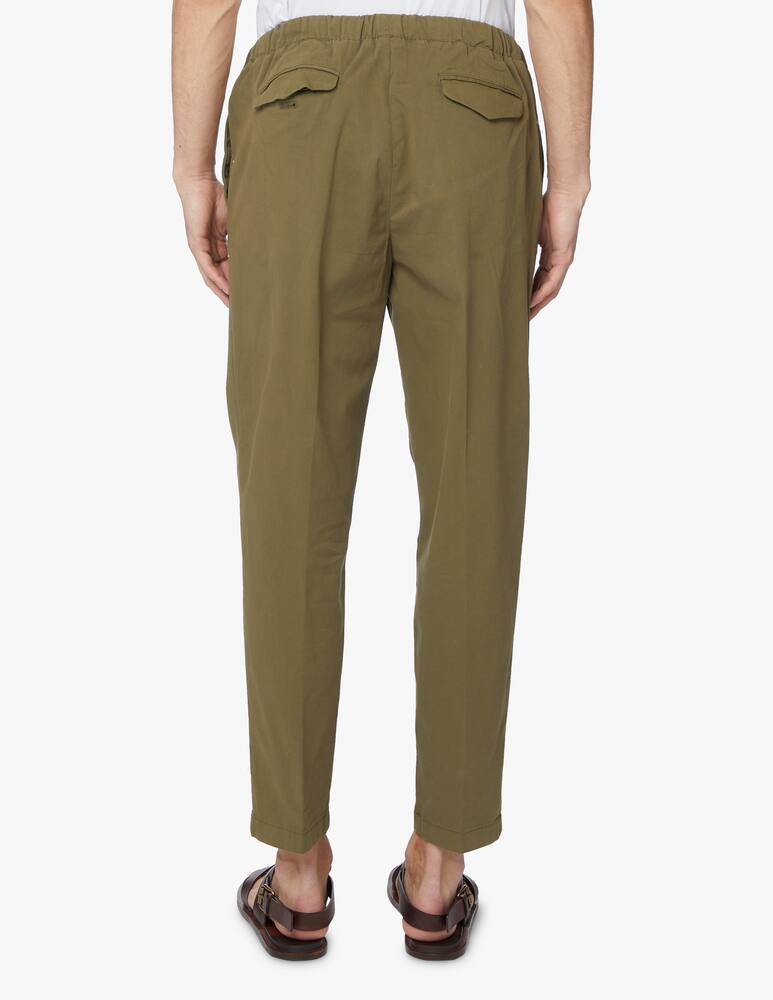 rinascente Cruna Popeline 901 burano pants - green
