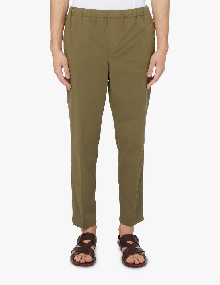rinascente Cruna Popeline 901 burano pants - green