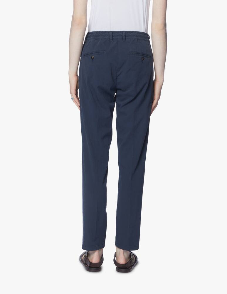 rinascente Cruna Pantalone mitte 901 popeline cotone - blu