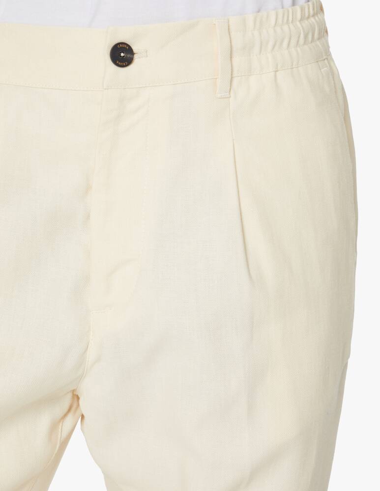 rinascente Cruna Chambray 910 mitte pants - white