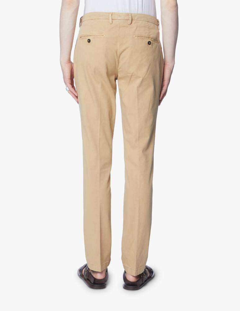 rinascente Cruna Slim fit tricot brera 902 pant - beige