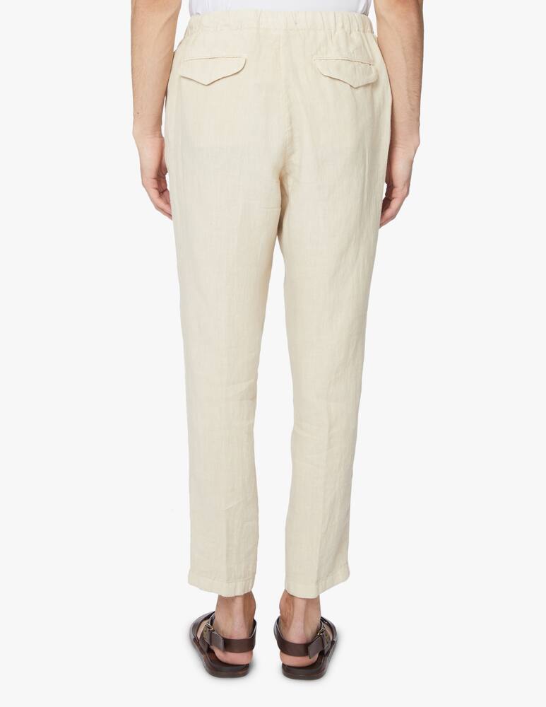 rinascente Cruna Pantalone burano 927 lino tc - beige