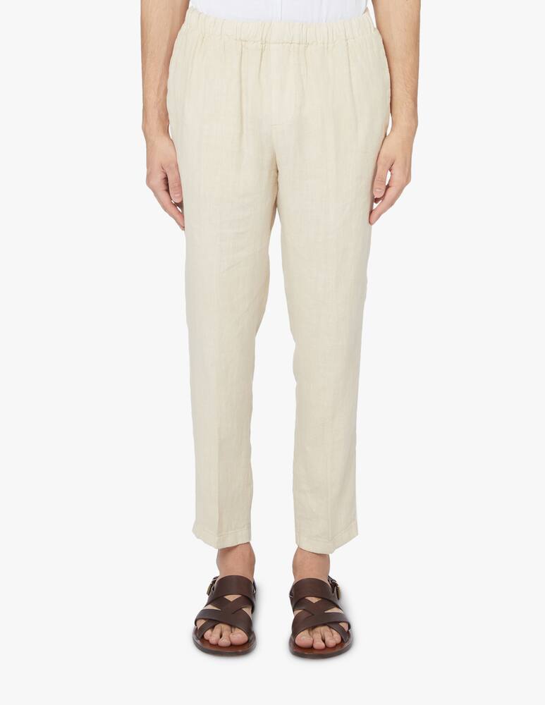 rinascente Cruna Pantalone burano 927 lino tc - beige