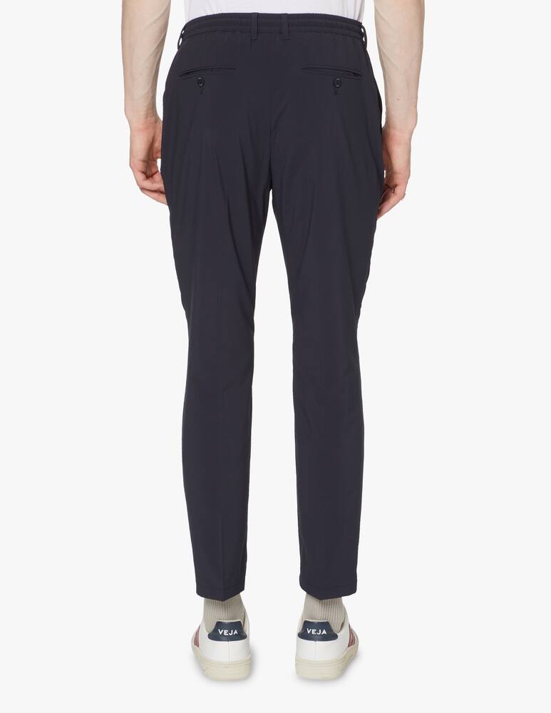 rinascente Cruna Japanaise seersucker 937 mitte pants - blue