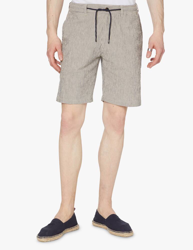 rinascente Cruna Pantalone maui 908 righe - blu