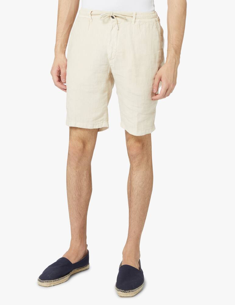 rinascente Cruna Pantalone maui 927 lino tinto capo - beige