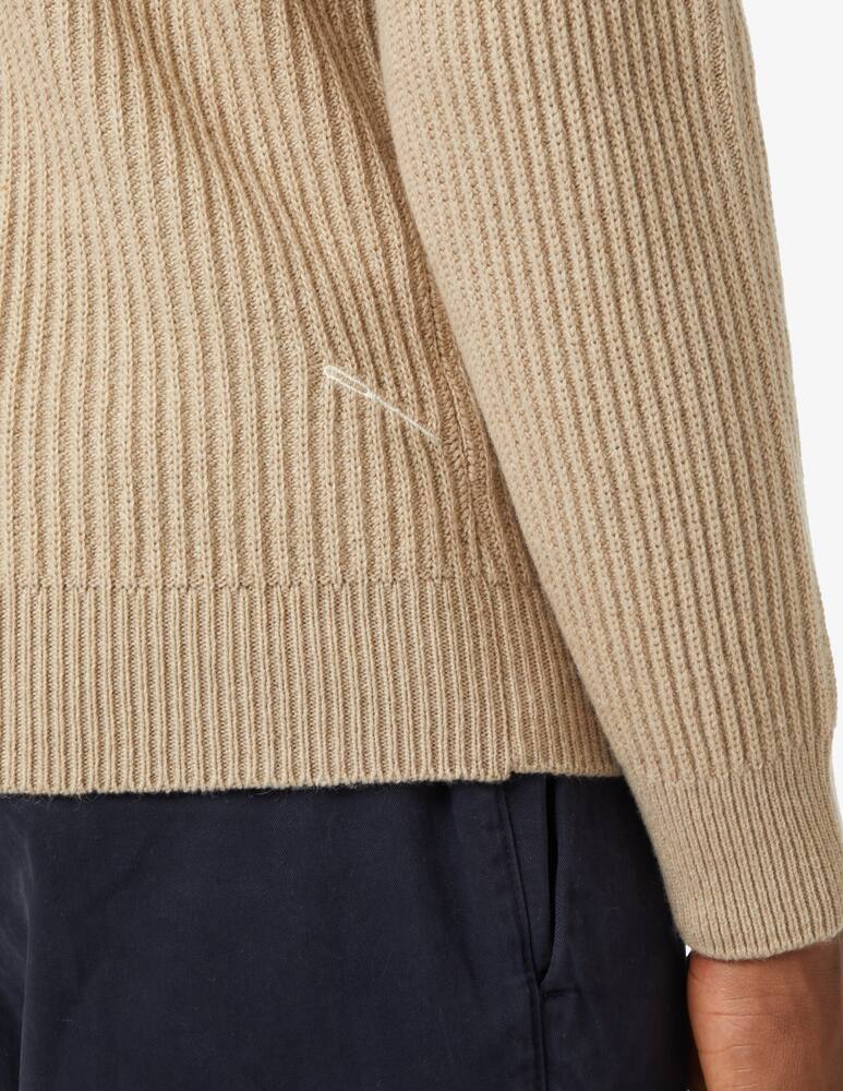 rinascente Cruna Dolcevita a coste - Beige