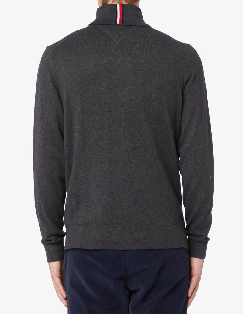 rinascente Tommy Hilfiger Cotton and cashmere turtleneck - Grey