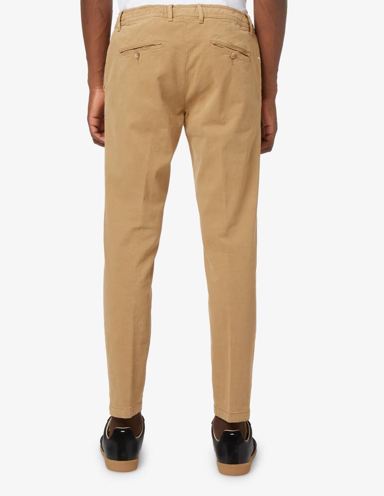 rinascente Cruna Pantalone mitte in cotone gabardina - Beige