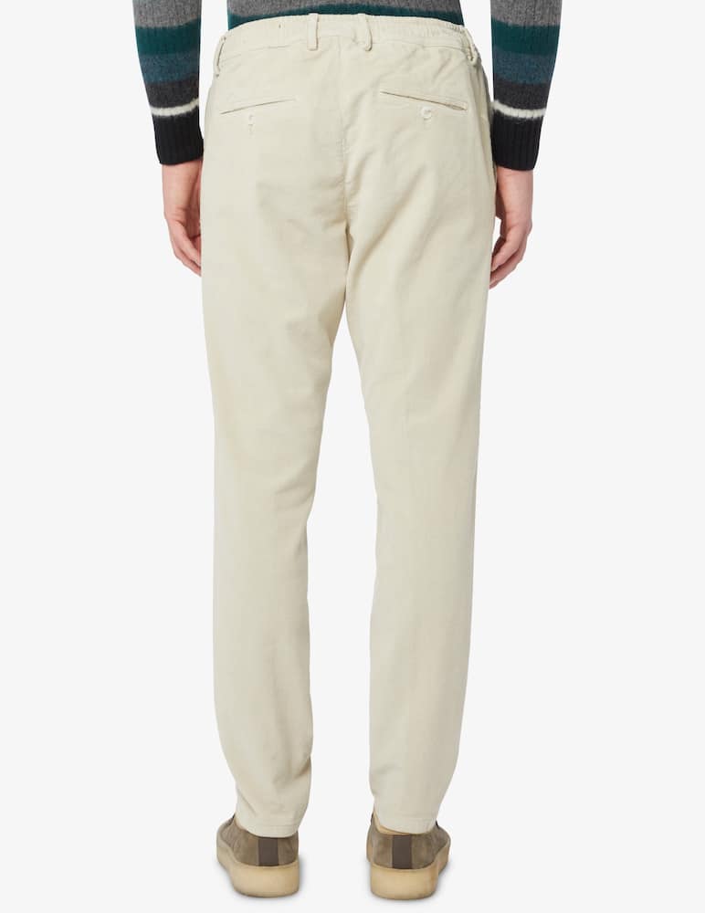 rinascente Cruna Pantalone mitte in cotone gabardina - Beige