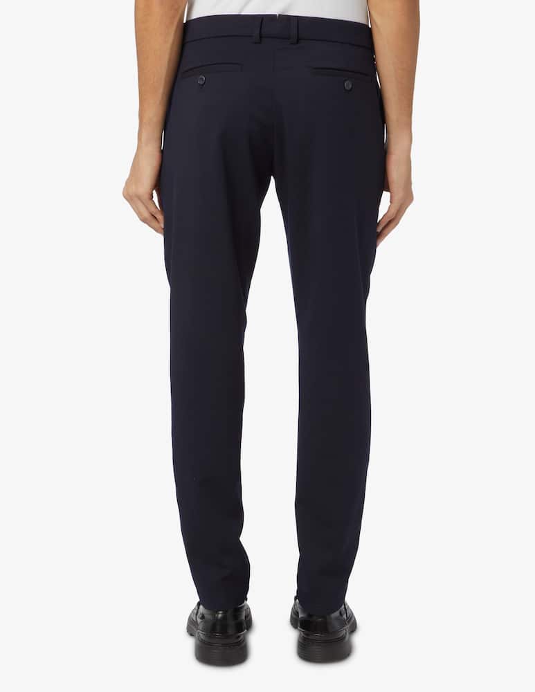 Cruna Pantalone arbat tapered in lana - Blu - immagine 3 Cruna Pantalone arbat tapered in lana - Blu - immagine 3