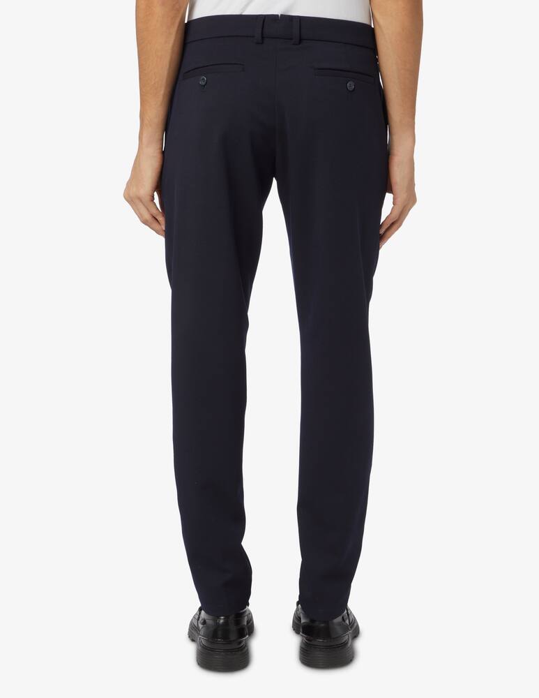 rinascente Cruna Pantalone arbat tapered in lana  - Blu