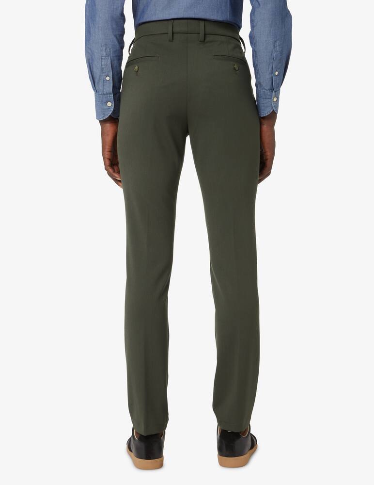 rinascente Cruna Tech wool slim brera pants - Blue