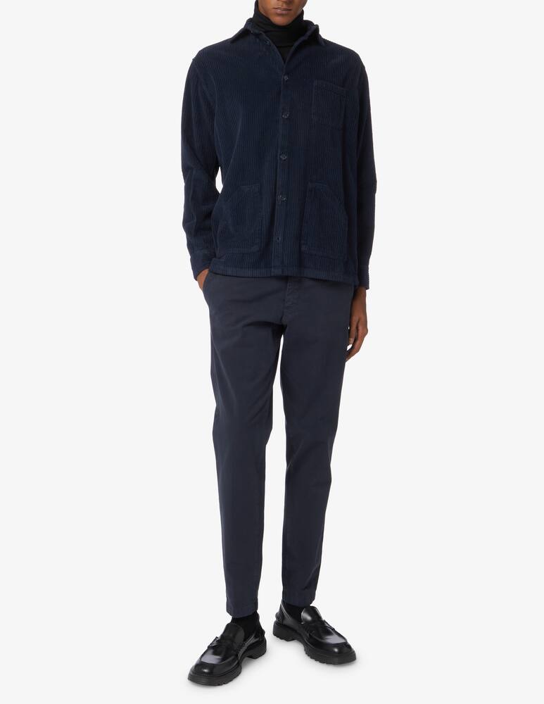 rinascente Cruna Corduroy overshirt - Blue